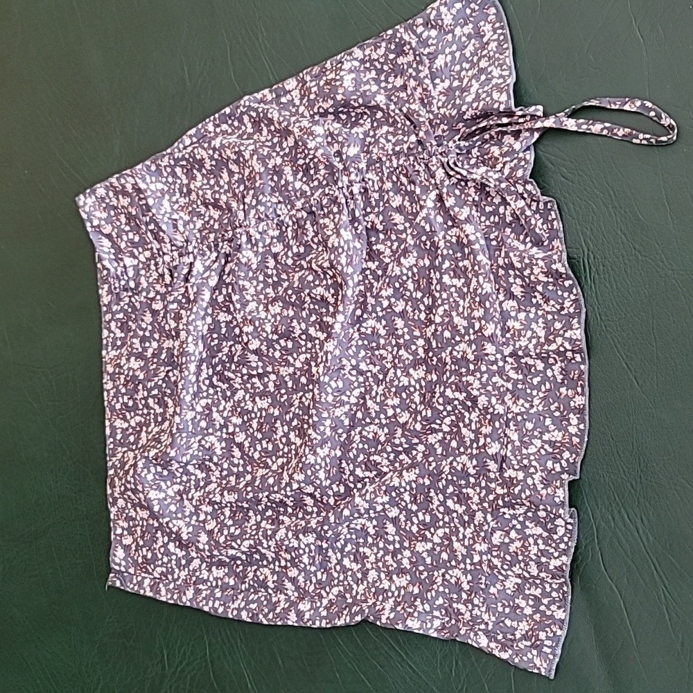 Floral Mini Skirt